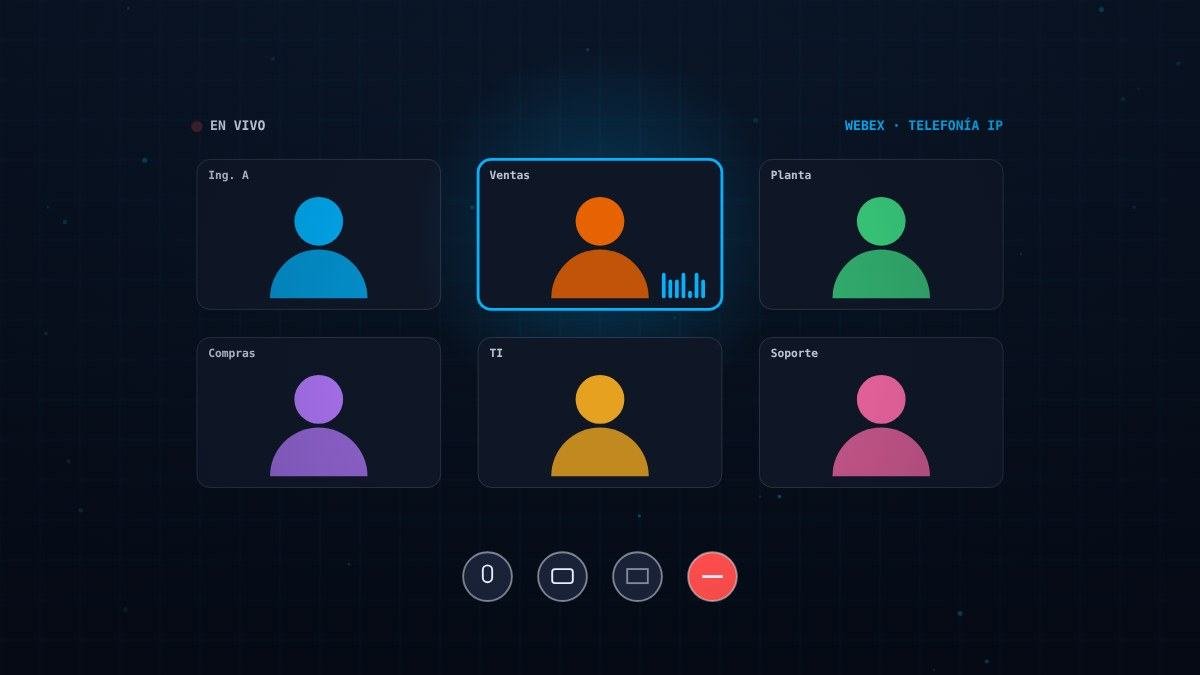 Colaboración y Telefonía IP