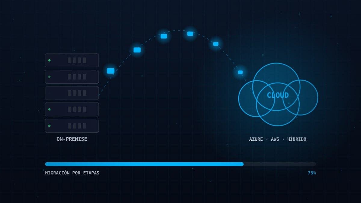 Detalle de migración a la nube e infraestructura cloud